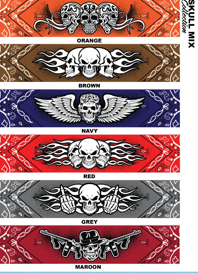 Skull Bandana - Eyeconic Prints Phoenix AZ