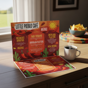 Flyer Restaurant - Eyeconic Prints Phoenix AZ