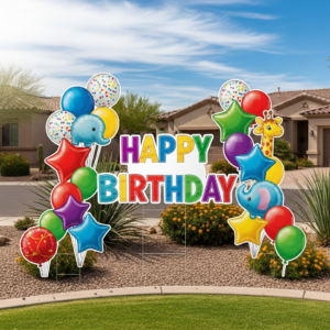 Yard Sign Birthday - Eyeconic Prints Phoenix AZ