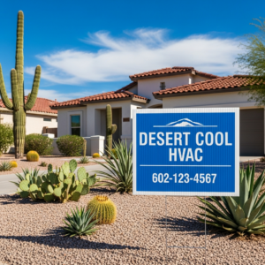 Yard Sign Hvac - Eyeconic Prints Phoenix AZ