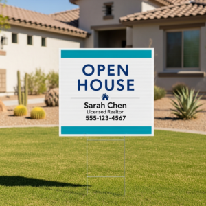 Yard Sign Realtor - Eyeconic Prints Phoenix AZ