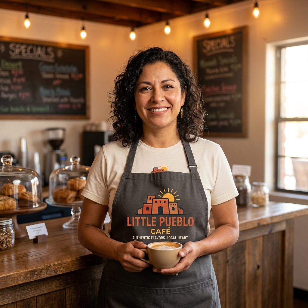 Little Pueblo Café — DTF Printing case study