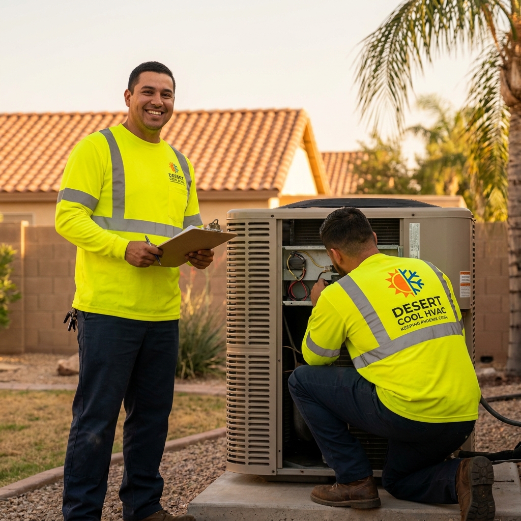 Desert Cool HVAC — Screen Print case study