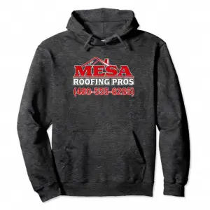 Custom Hoodie Mockup - Mesa Roofing Pros