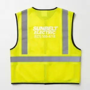 Safety Vest Mockup - Sunbelt Electric