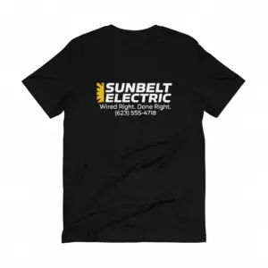 Custom T-Shirt Mockup - Sunbelt Electric